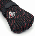 PSKOOK Survival Paracord Parachute Fire Cord Survival Ropes Red Tinder Cord PE by PSKOOK