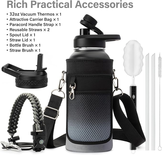 DYSANKY Insulated Water Bottle | Thickened Stainless Steel Vacuum Metal | - Image 2
