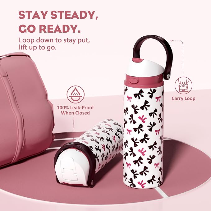 POWCAN 24 oz Insulated Water Bottle - Image 4