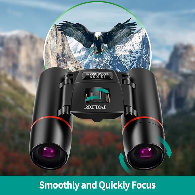 POLDR 12X25 Small Binoculars - Image 6