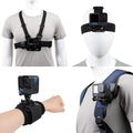 Accessories Set for GoPro Hero 13/12/11/10/9/8/7/6/5/4, New Quick Release Head by PellKing