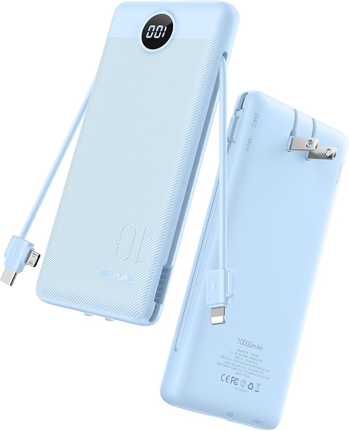 VRURC Portable Charger Power Bank - 10000mAh Fast Charging 22.5W USB Port Fast by Home