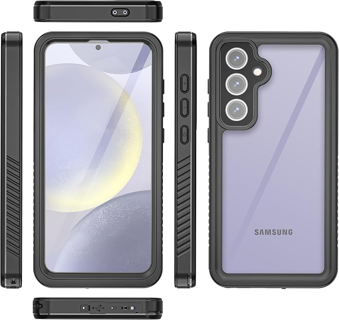 for Samsung Galaxy S24 FE Case, IP68 Waterproof Dustproof Case, Full Body Heavy - Image 6