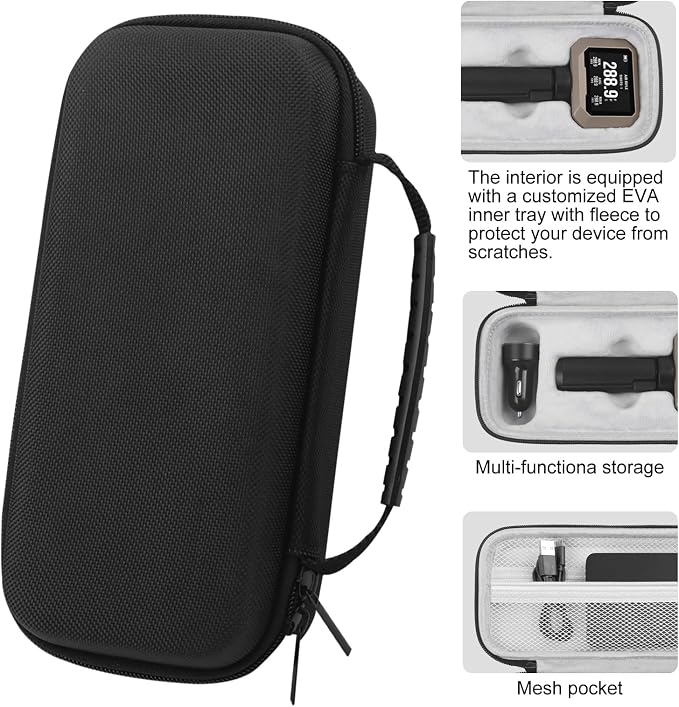 Carrying Case for Garmin Xero C1 Pro Chronograph, Inlaid Organizer - Image 3