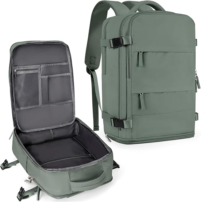 coowoz Large Travel Backpack For Women Men, Carry On Backpack Flight Approved by coowoz