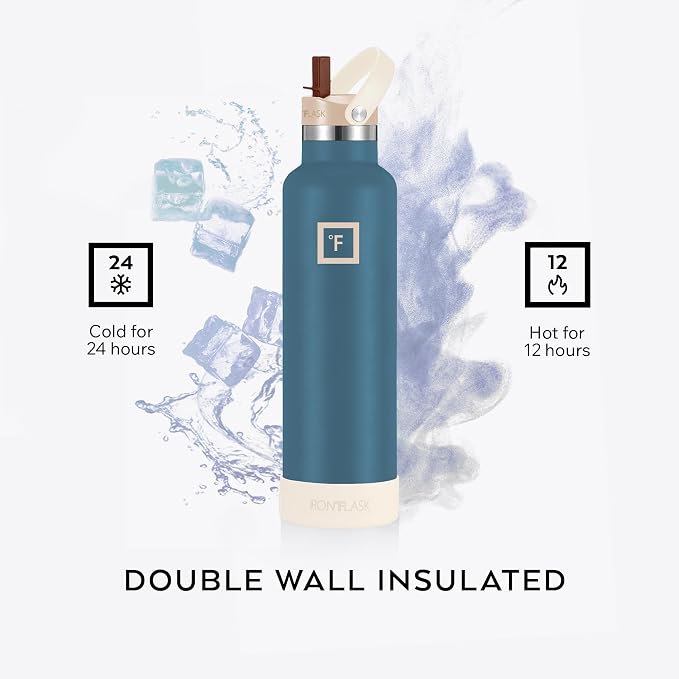 IRON °FLASK Camping & Hiking Hydration Flask - 24 oz Dream Sunset - Image 4