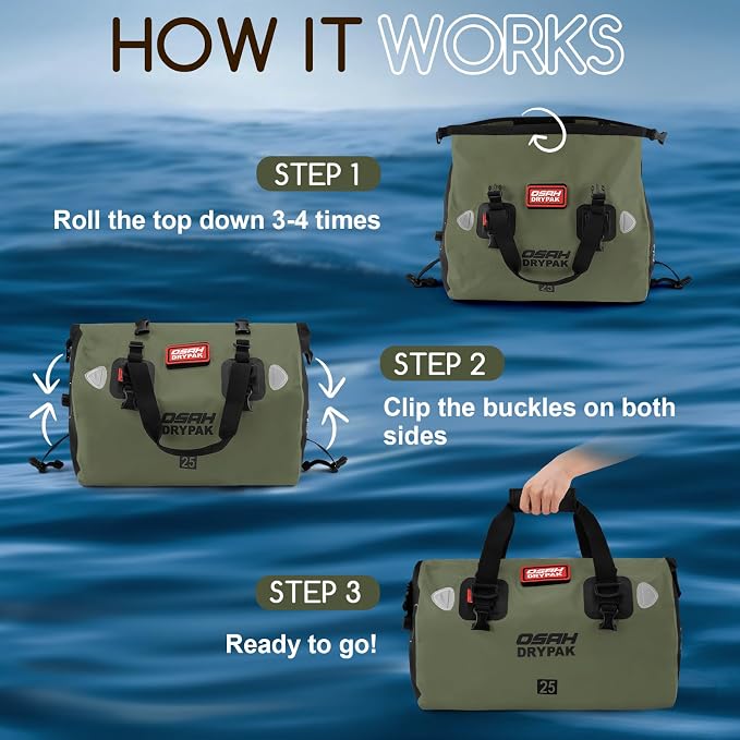 OSAH DRYPAK Waterproof Duffel Bag - Image 5