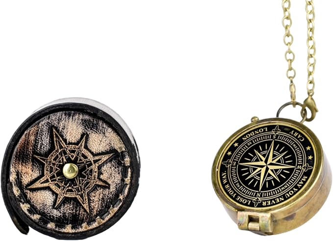 Handmade Antique Vintage Brass Compass | Exquisite Nautical Compass | Home by Super7One