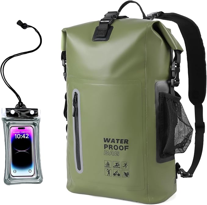 Waterproof Backpack, Waterproof Backpack That Can Float, Suitable by kooldaiwangwang