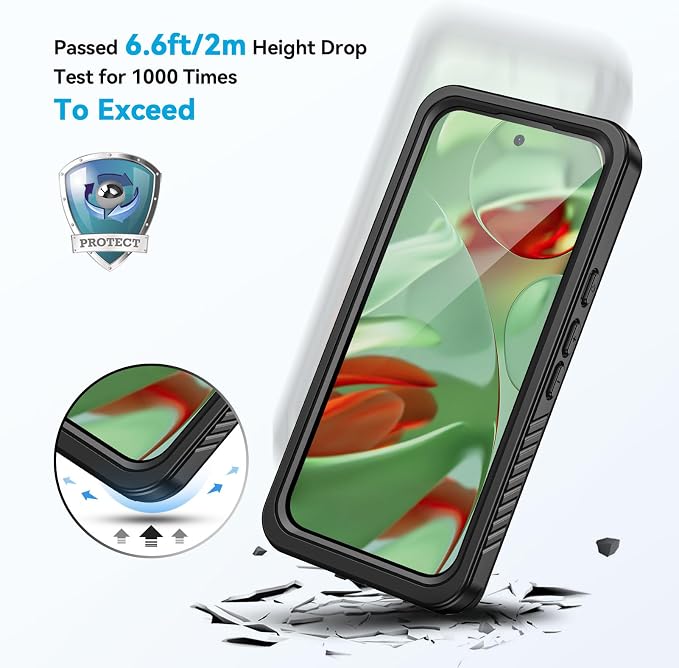 Lanhiem for Pixel 9 Case, IP68 Waterproof Dustproof Case - Image 5