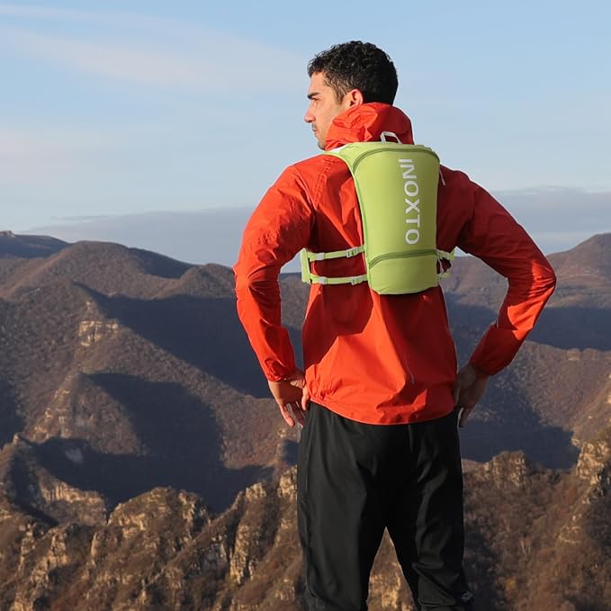 INOXTO Running Hydration Vest Backpack, Lightweight Insulated Pack - Image 6