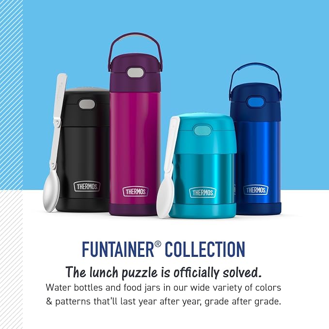 THERMOS FUNTAINER 16 Ounce Stainless Steel Vacuum Insulated Bottle - Image 6