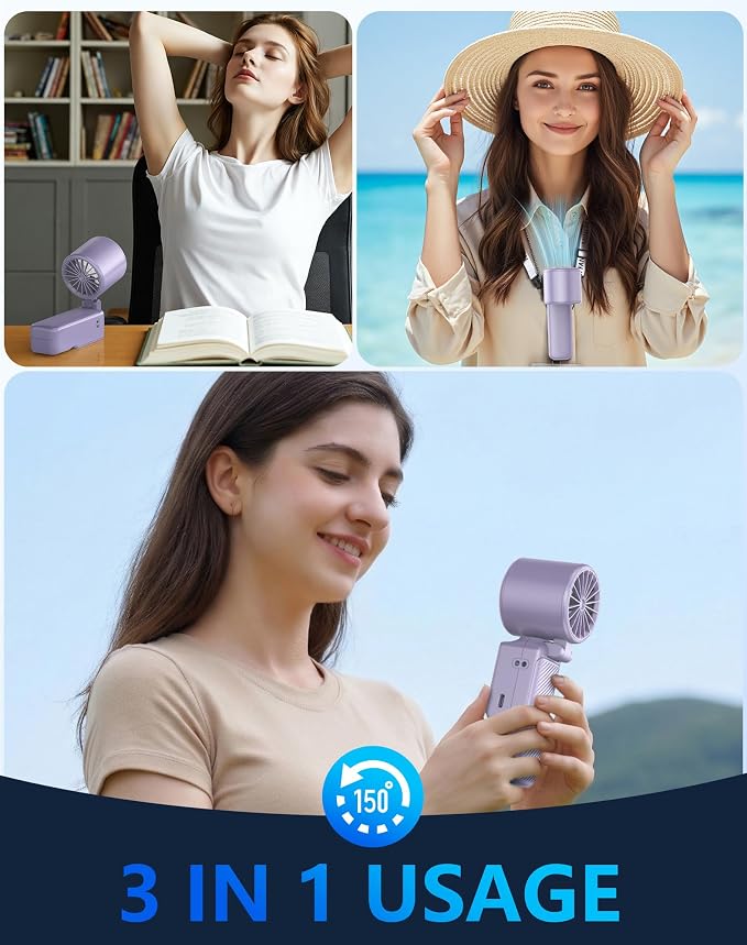 Foluu 3-in-1 Portable Cooling Fan - Image 5