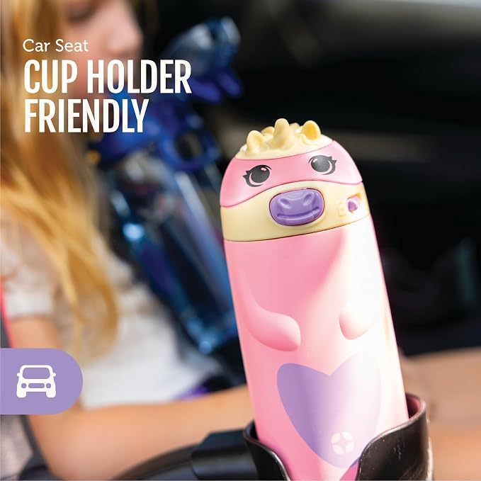 Ello Ellies 12oz Vacuum Insulated Stainless Steel Kids Water Bottle - Image 7