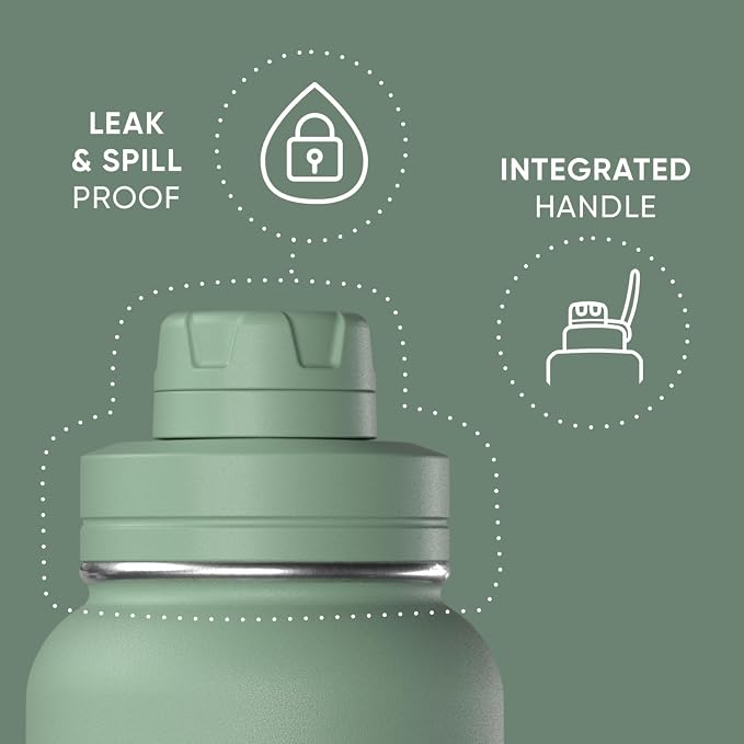 Hydrapeak 40oz Sport Insulated Water Bottle - Image 2