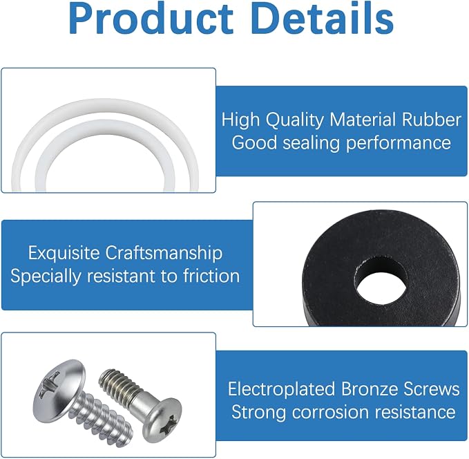 PK1000 Stem Seal Kit Fits For Arrowhead Brass Stem Rebuild Parts Kit Replace - Image 3