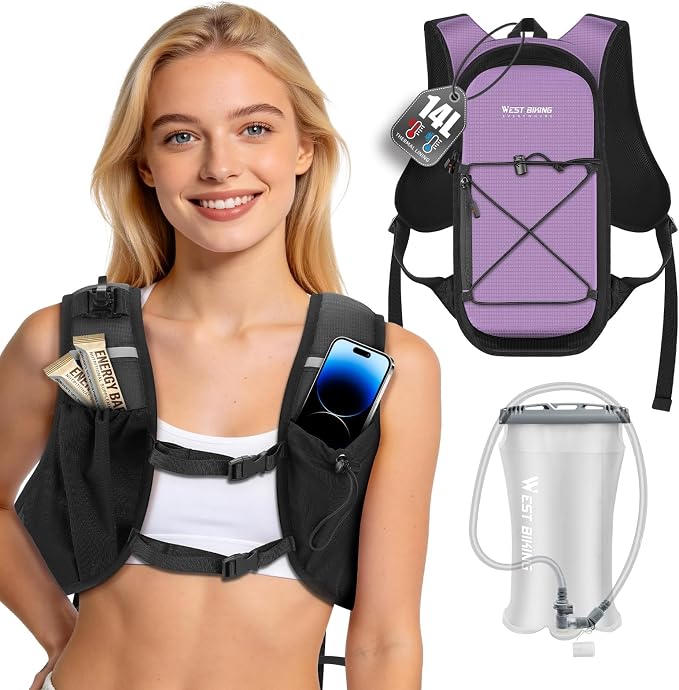 Hydration Pack Backpack, Insulated Hiking Water Backpack by WESTBIKING