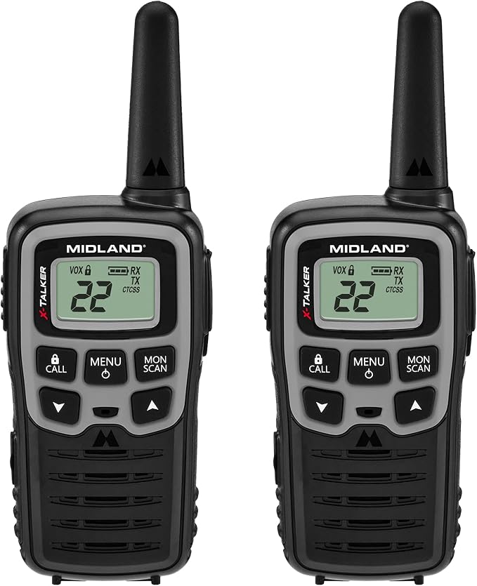 Midland - T51SLV X-Talker Spotting and Recovery Walkie -Talkie Long Range - FRS by MidlandRadio
