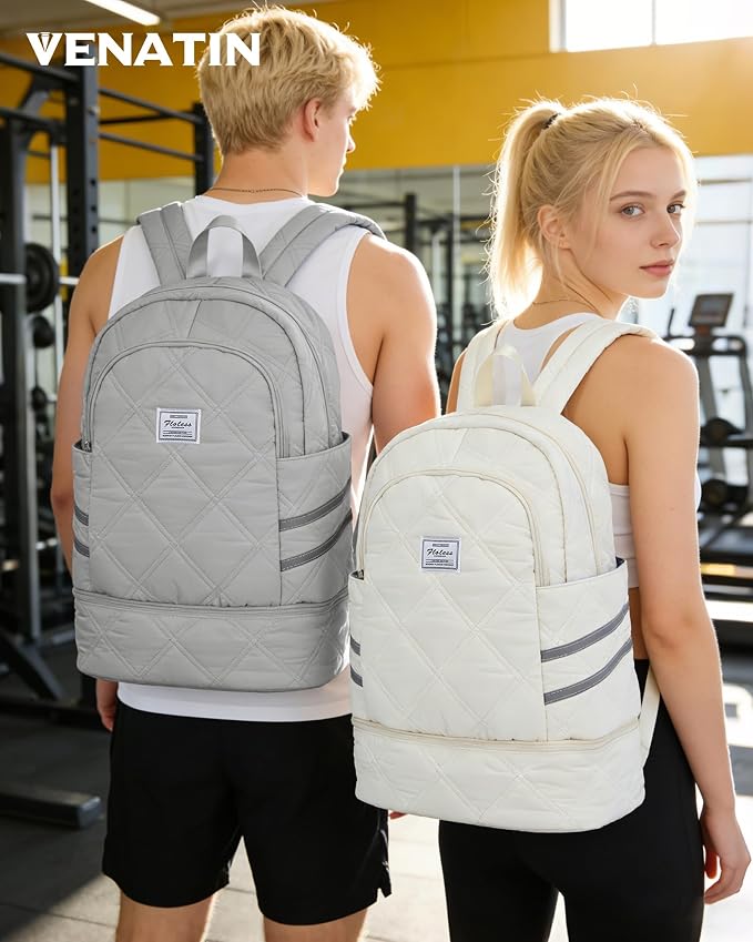 Gym Backpack for Women Men, Lightweight Gym Bag - Image 2