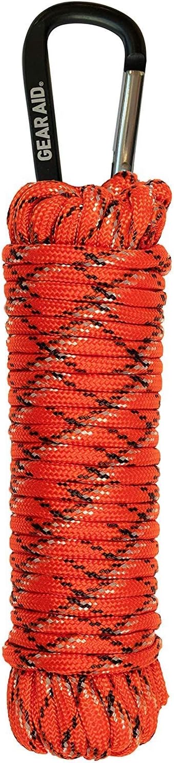 Gear AID 550 Paracord and Carabiner, 7 Strand Utility Cord by GEARAID