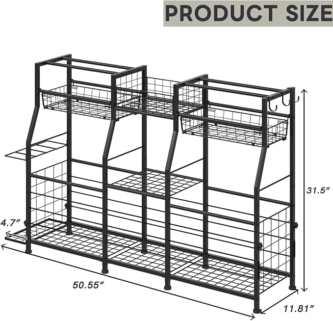 Garage Sports Equipment Organizer - Image 8