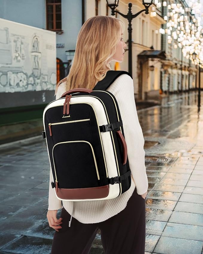 LOVEVOOK 50L Travel Backpack for Women Flight Approved, Carry on Backpack for - Image 9
