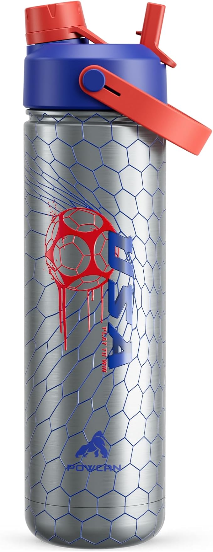 POWCAN 26 oz Insulated Water Bottle by POWCAN