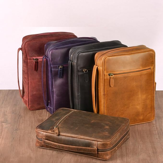 LEATHER VILLAGE Handmade Vintage Leather Bible Cover - Image 9