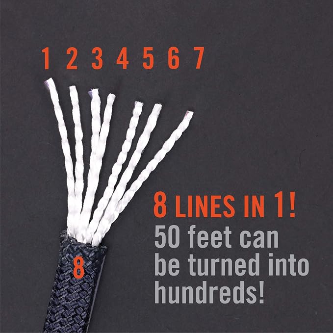 Atwood Rope MFG 550 Paracord 100 Feet 7-Strand Core Nylon Parachute Cord - Image 2