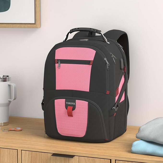 YOREPEK Large Backpack for Men, Extra Large Laptop Backpacks for Men Women - Image 2