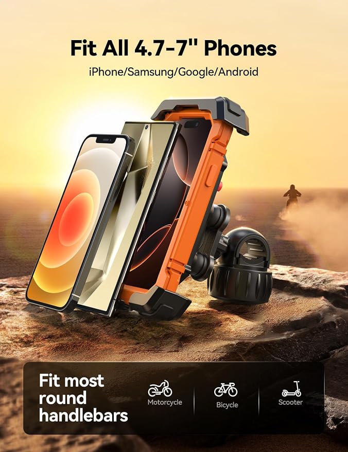 JOYROOM Anti-Shake Bike Phone Holder - Image 7