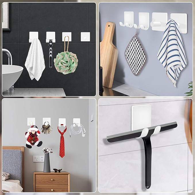 CGBE 4 Pack Shower Hooks - Image 5