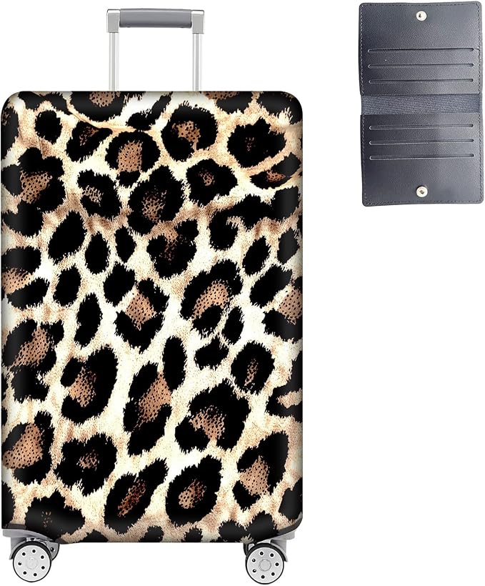 Luggage Cover Protector for 22-24 Inch Suitcases, TSA Approved Elastic Travel by Unknown