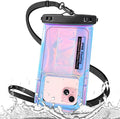 IP68 Large Floating Waterproof Phone Pouch, Water Proof Cell Phone Dry Bag by RAZOBWS