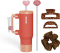 NAYAD 40oz Travel Tumbler with Handle and Straw|Cup Holder Friendly Insulated by NAYAD