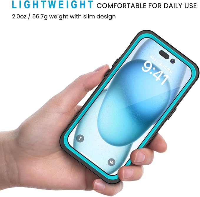 Lanhiem for iPhone 15 Case, IP68 Waterproof Dustproof Shockproof Cases - Image 4
