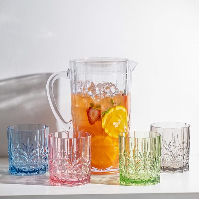 BELLAFORTE Shatterproof Tritan Plastic Short Tumbler, 13oz - Image 2