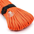 PSKOOK Survival Paracord Parachute Fire Cord Survival Ropes Red Tinder Cord PE by PSKOOK