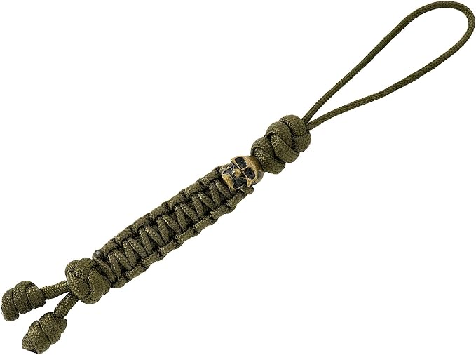 M-Tac Skull Knife Lanyard with Bead – Paracord Lanyard by M-Tac