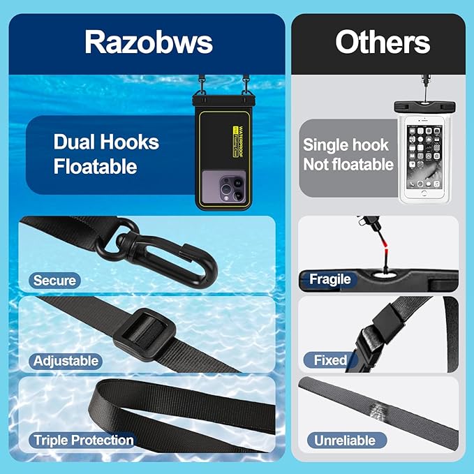 Waterproof Phone Pouch Floating, IP68 Waterproof Phone Case - Image 6