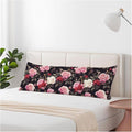 Outdoor Pillows Body Pillow Cover Rose Lumbar Body Pillow Case Protector by Unknown