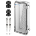 TICONN Outdoor Electrical Box Waterproof, Junction Box IP67 ABS Plastic by TICONN