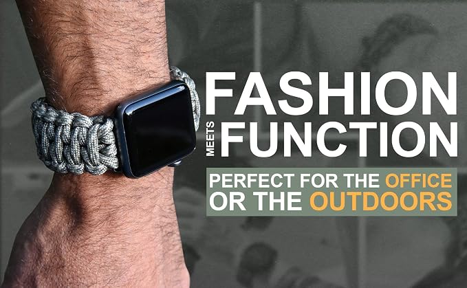 Savior Survival Gear Paracord Watch Band, Compatible - Image 6