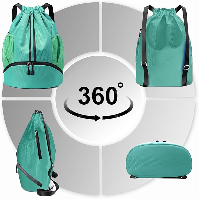 Hoedia Sports Drawstring Backpack - Image 7