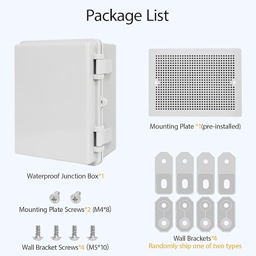 Junction Box ABS Plastic IP65 Waterproof Dustproof Universal Electrical - Image 7