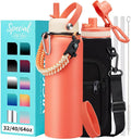 40 oz Insulated Water Bottle by VICKNIY