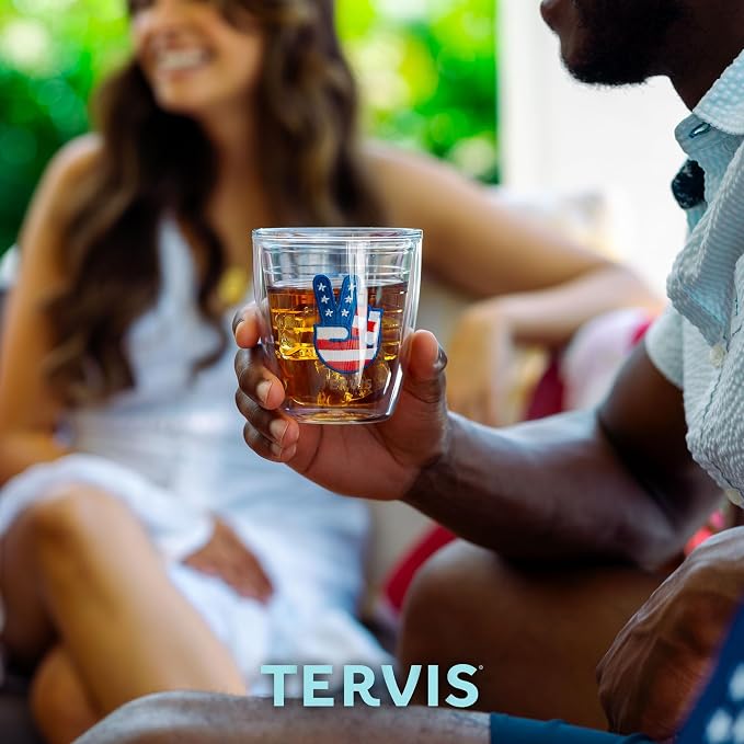 Tervis Clear & Colorful Tabletop 12oz Made in USA Double Walled Insulated - Image 9