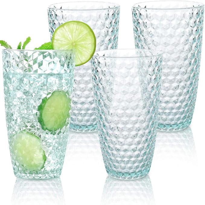 BELLAFORTE - Shatterproof Tritan Plastic Tall Tumbler Teal- 19oz, Laguna Beach by BELLAFORTE