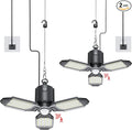 Motion Sensor Garage Light Plug in, 8000LM Shop Light 3 Modes, 3 Deformable LED by Craftersmark