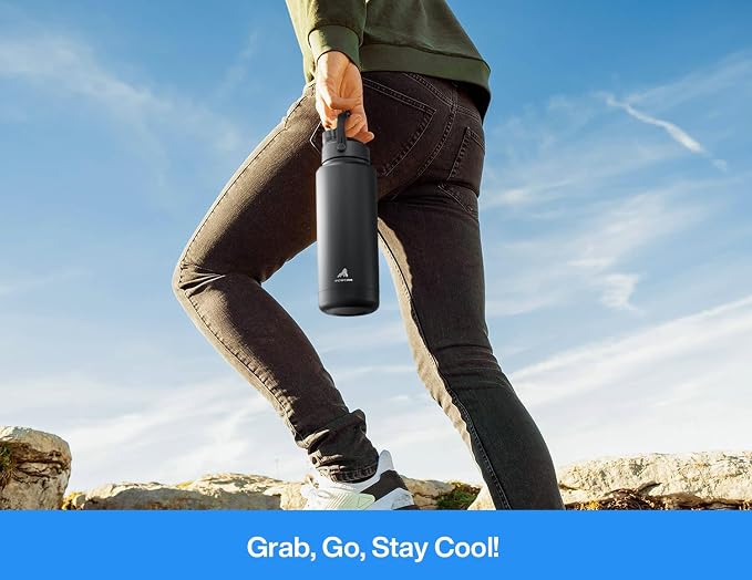 POWCAN 40 oz Insulated Water Bottle - Image 6
